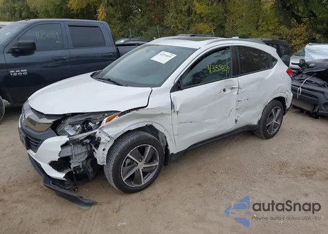 2021 Honda Hr-V Awd Ex from USA, damaged, VIN 3CZRU6H56MM727512